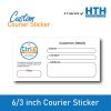 Custom Courier Sticker