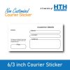Courier Sticker
